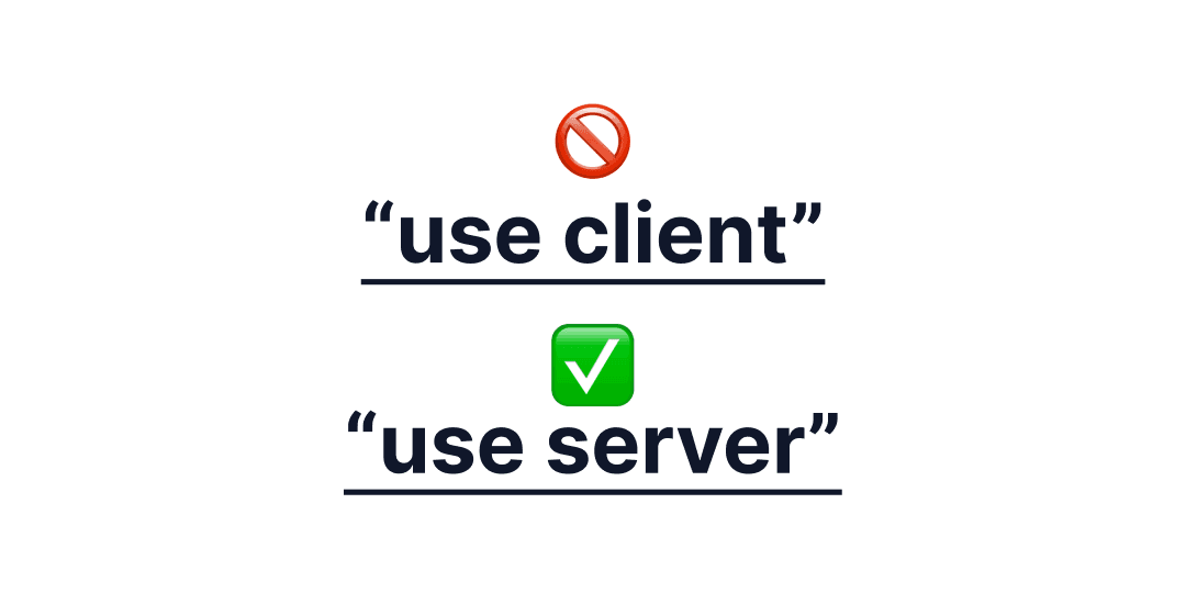 Use Server vs Use Client